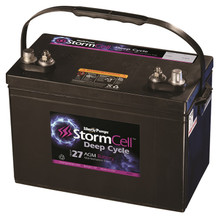 Liberty StormCell 12V Battery, Deep Cycle, Group 27, AGM