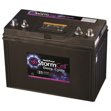 Liberty StormCell 12V Battery, Deep Cycle, Group 31, AGM