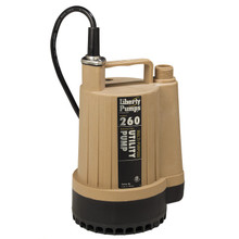 Liberty 260-2 Submersible Utility Pump, 25' Cord