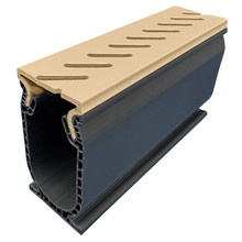 Stegmeier Frontier Deck Drain PRO (Tan) 5' (Box of 8)