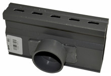 NDS Micro Channel Side Outlet - Gray