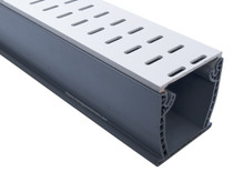 Stegmeier Flowmaster 3 A/T Deck Drain (White) 5' (Box of 2)