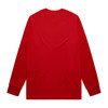staple-l/s--tee-red-back