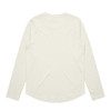 wo's-maple-curve-l/s-tee-ecru-back