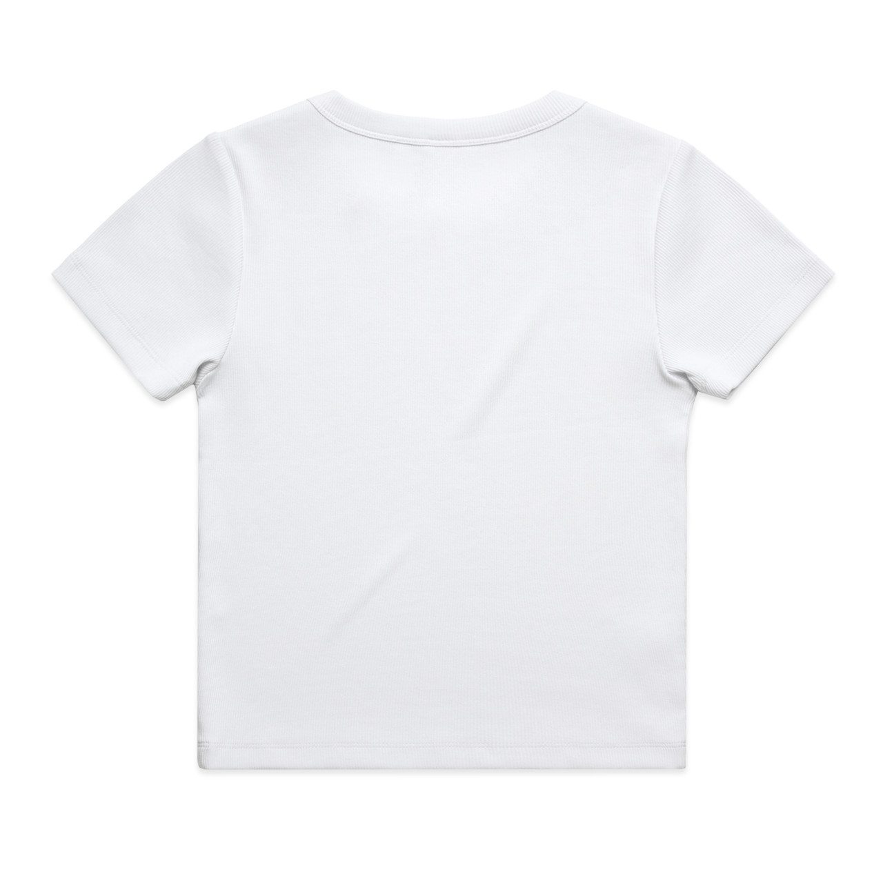 Wo's Organic Rib Tee | 4092G view 6