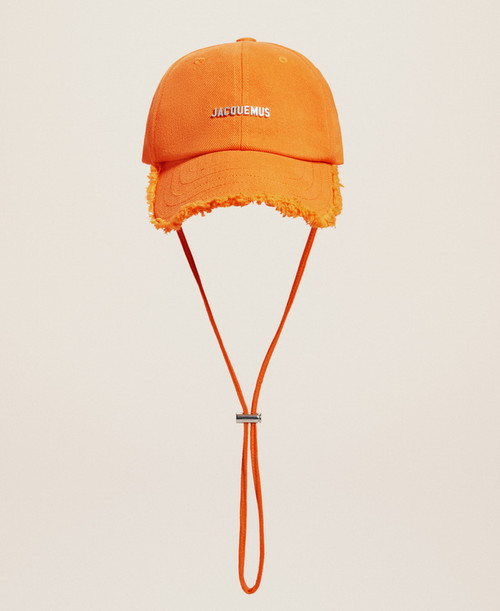 Jacquemus La Casquette Artichaut Baseball Orange Cap