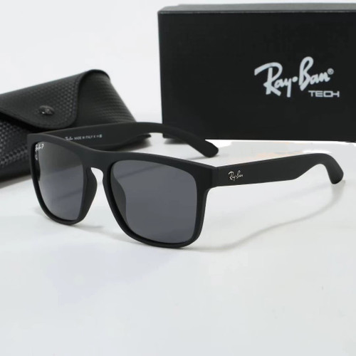 Ray-Ban Justin Classic Sunglasses Matte Black Frame