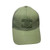 Celine Triomphe Patch Baseball Cap In Cotton Khaki