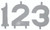 Aluminum Numbers - AL-5-3NT