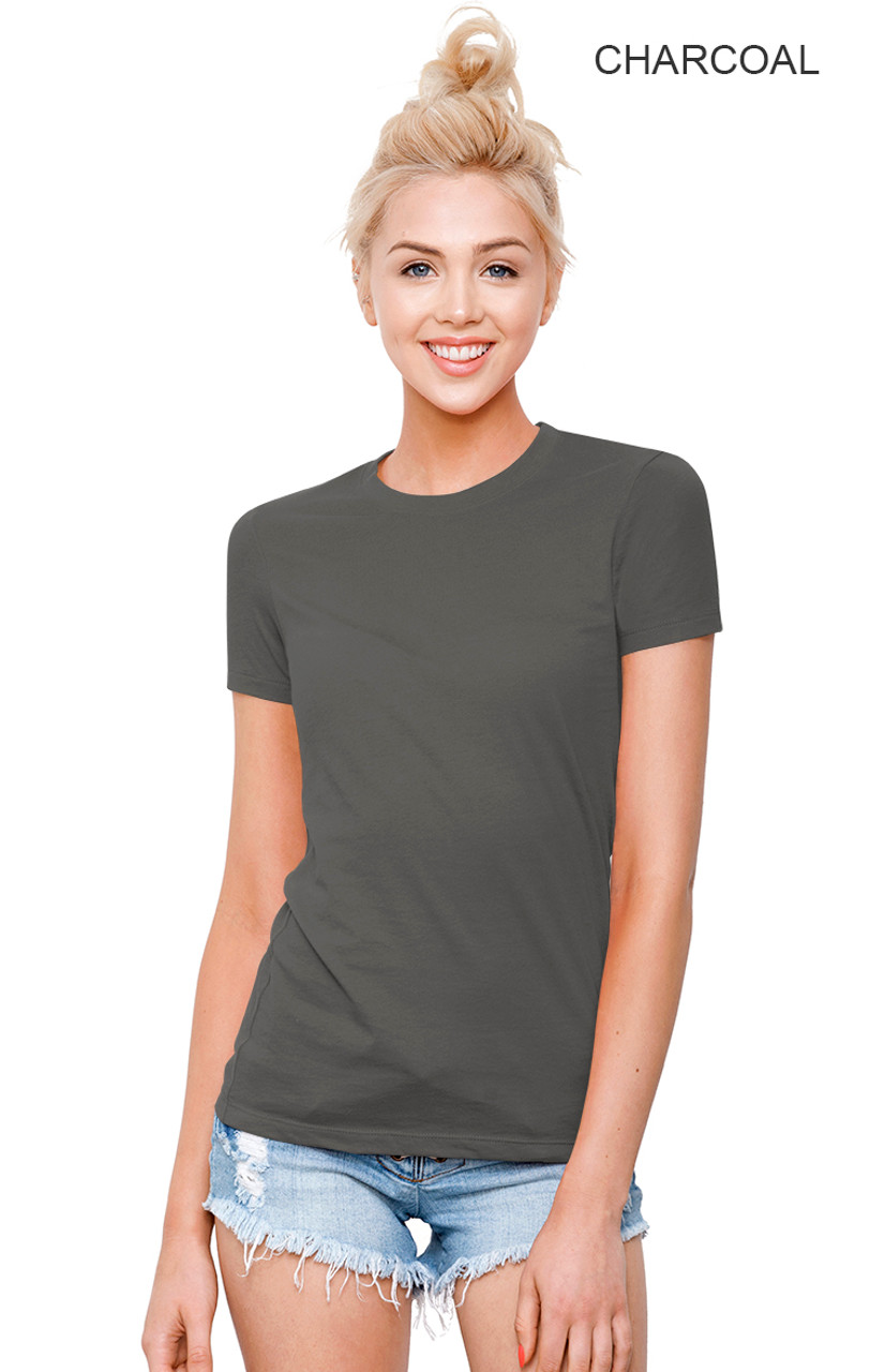 1210 - Women's Cotton Crew Neck T-shirt - STARTEE APPAREL