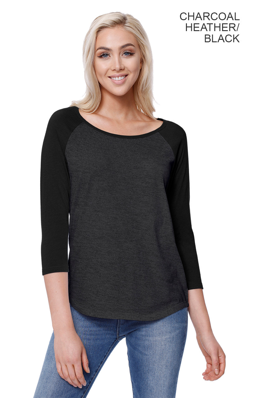 Womens Emin Long Raglan Tee