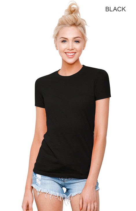 1210 - Women's Cotton Crew Neck T-shirt - STARTEE APPAREL