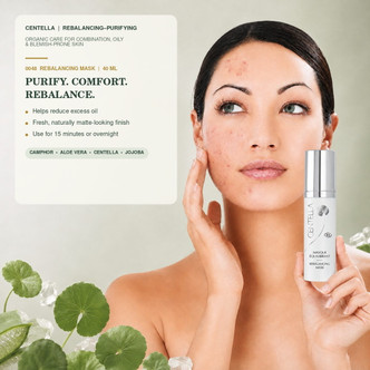 0048 Rebalancing Mask - Centella Rebalancing-Purifying -model