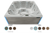 Limelight Flash Hot Spring Spa In Ice Grey / Coastal Grey