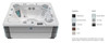 Highlife® Collection Prodigy™ 5 Person Spa Pool