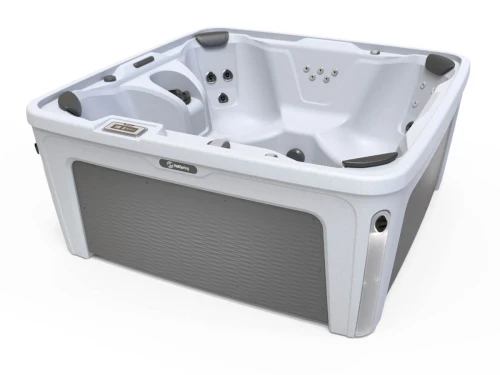 Built for larger groups, the roomy Monterey seats up to five and features 40 hydrotherapy jets, a multicolour LED light, and a soothing waterfall.