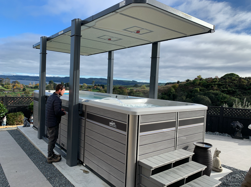 Covana Legend Swim Spa Cover Rotorua New Zealand