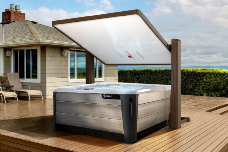 Covana Horizon Automated Spa Cover Ford Hot Spring Spas Tauranga