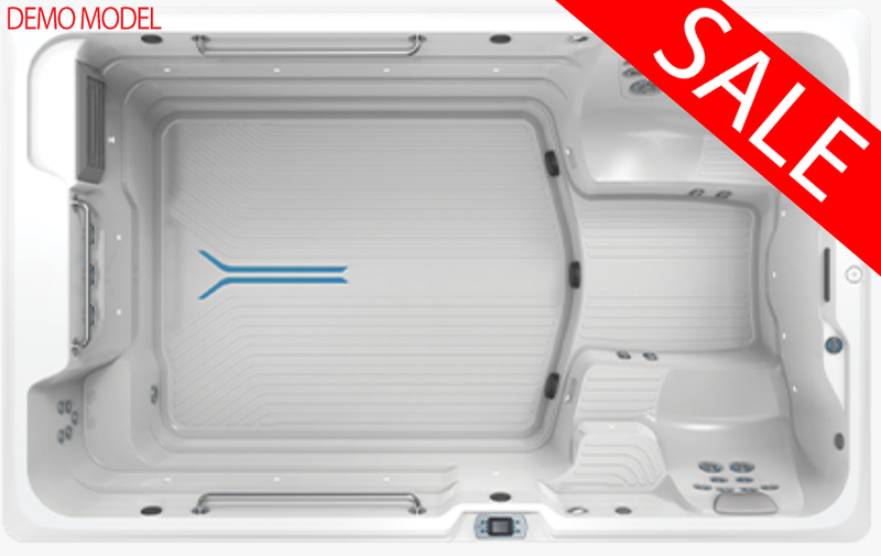 R200 Rec Sport Swim Spa Demonstrator in Tauranga Showroom.