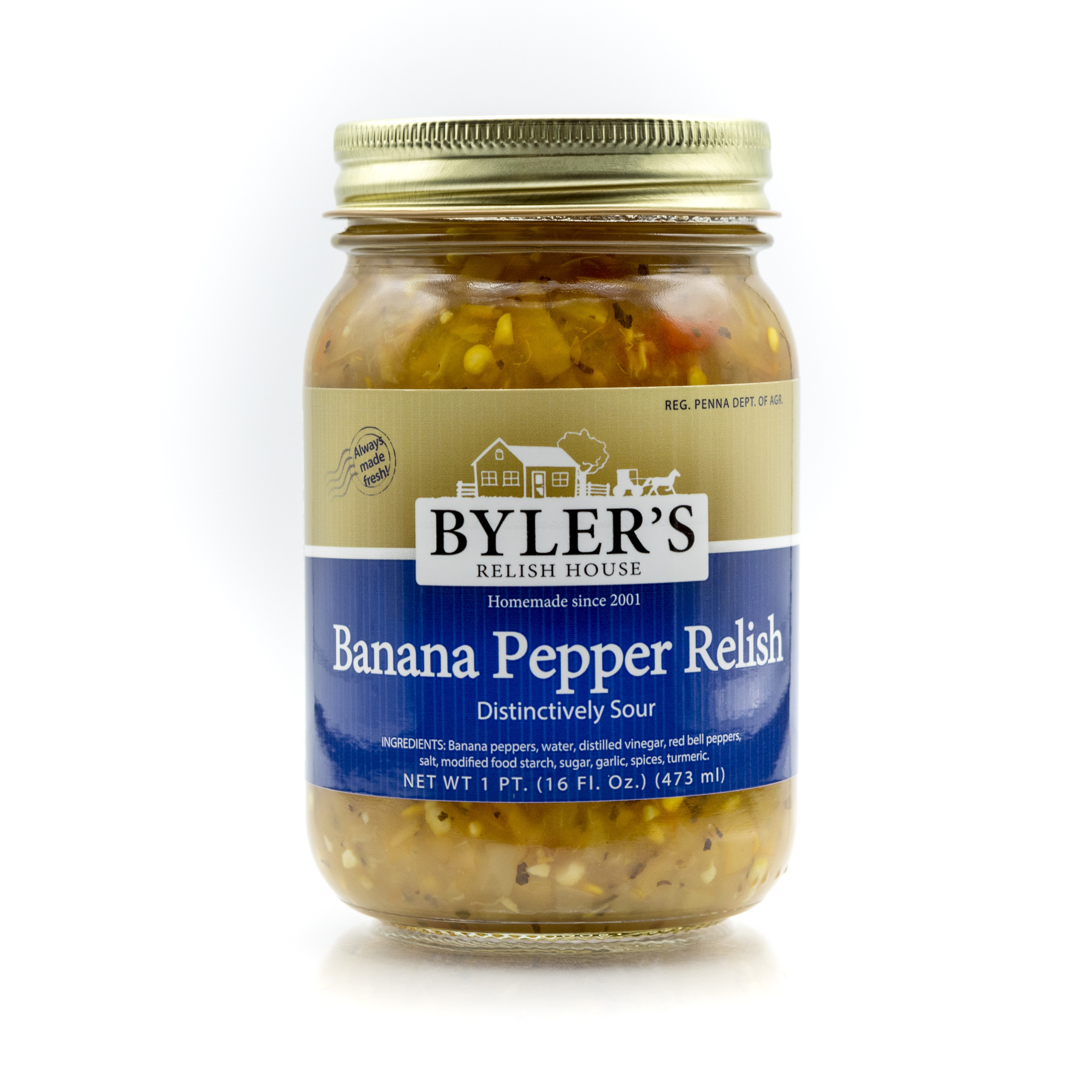 Extra Hot Pepper Relish Bylers Relish House, LLC