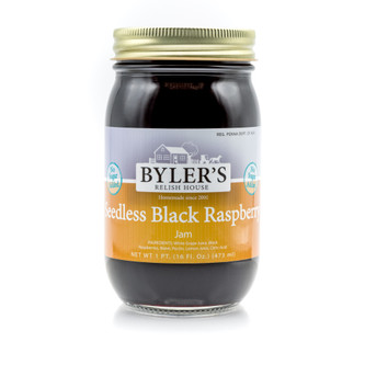 Black raspberry conserve, with no artificial sweeteners