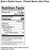 Pickled Beets Nutrition Facts