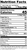 Apple Cinnamon Jelly nutrition label