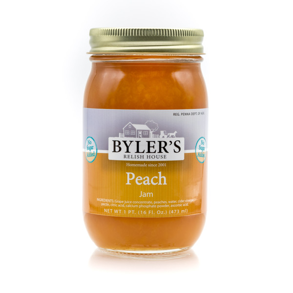 Fleshy chunks of peach in this no-sugar-added conserve