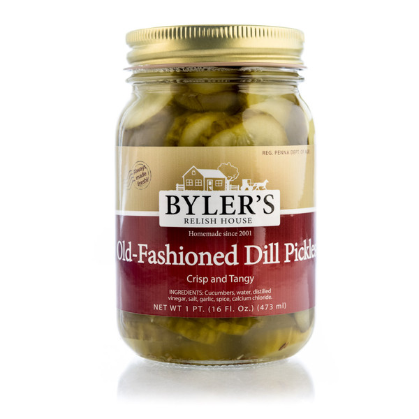 True to their name these crunchy-crisp pickles combine just the right amount of dill and tartness that you might expect from an old-fashioned recipe.