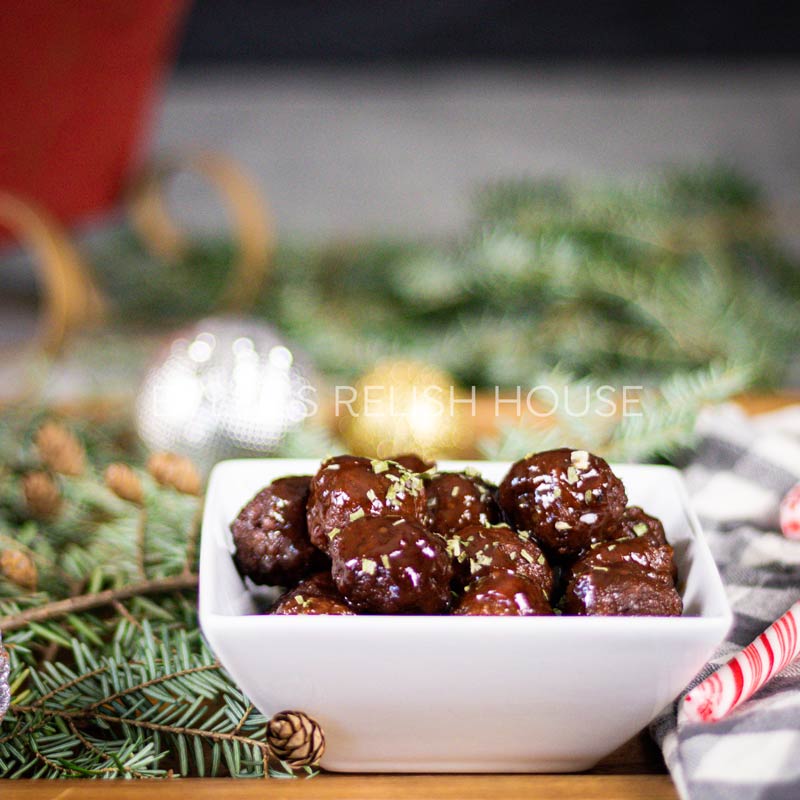 Grape Jelly Meatballs 