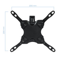 Brazo pared TOOQ 17-32 3 PIVOTES VESA 75-100 (Vista 2)