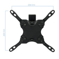 Brazo pared TOOQ 17-32 2 PIV VESA 75-100 (Vista 3)