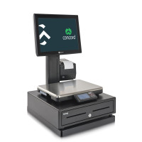 Soporte TPV+impresora+cajon con balanza solo peso (Vista 1)