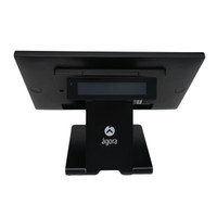 Visor de cliente 2x20 TPV AGORA X500 negro