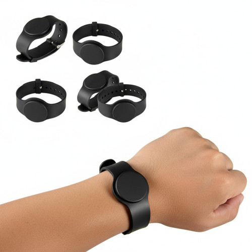 Kit de 10 pulsera reloj RFID negra