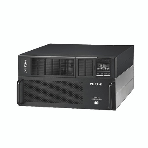 UPS Phasak Online Rack 19 6KVA Lcd