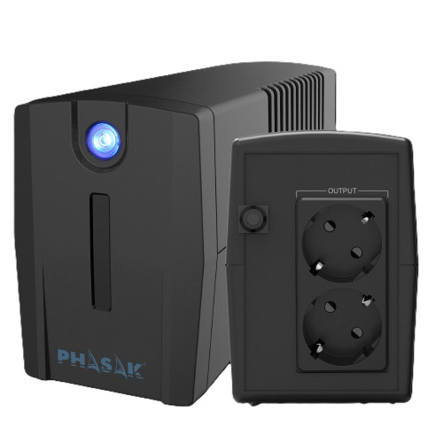 UPS Phasak interactive led ottima 660VA