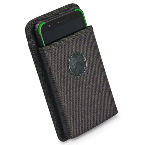 Funda cartuchera para acople cinturon de material nylon.