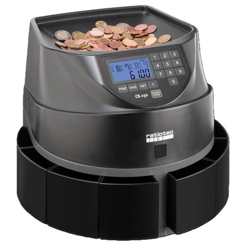 Contadora clasificadora monedas CS250