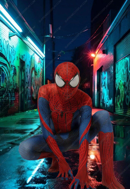 TASM 1 The Amazing Spider 1 suit cosplay costume Detached mask - Adult / Kids TASM 1 The Amazing Spider 1 suit cosplay costume Detached mask - Adult / Kids