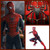 Raimi Version Far From Home Spider-Man Black and Red cosplay costume Detached mask Tobey