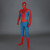 New Day spiderman suit red and blue cosplay costume detached mask
