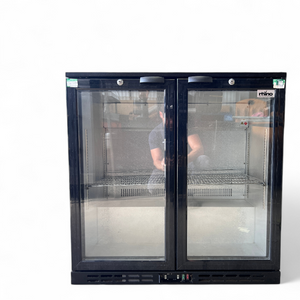 Double Door Glass Fronted Bottle Cooler.