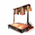 Commercial Twin Heat Lamp Gantry with Heated Base