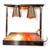 Commercial Twin Heat Lamp Gantry with Heated Base