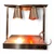 Commercial Twin Heat Lamp Gantry with Heated Base