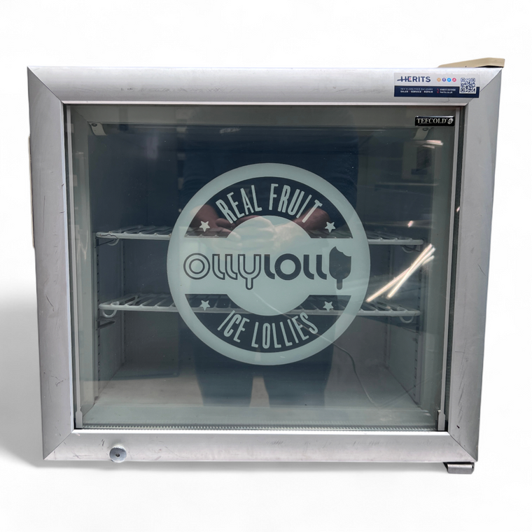 Tefcold Countertop Glass Door Display Freezer