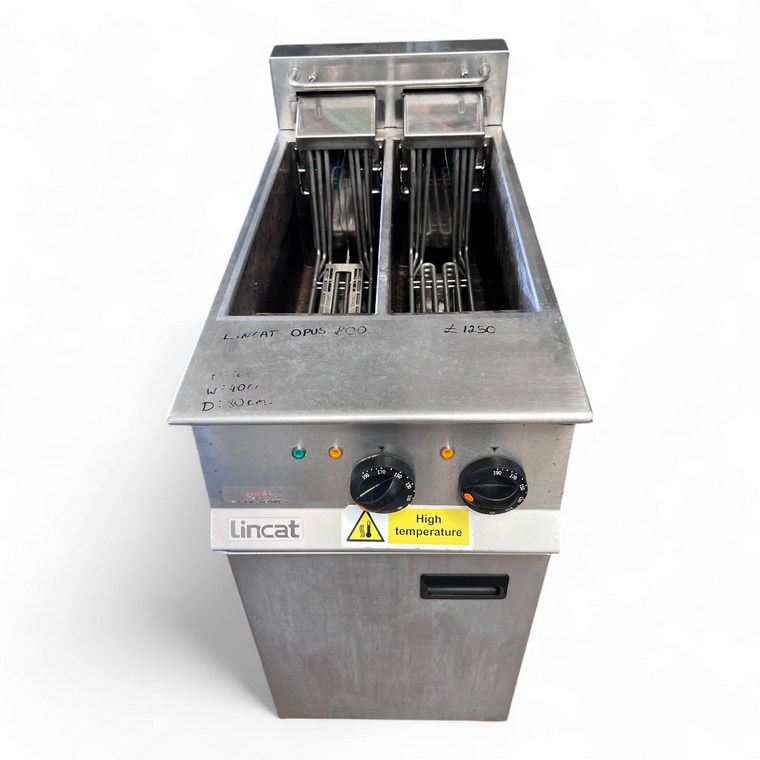 Lincat Opus 800 Twin Tank Electric Fryer