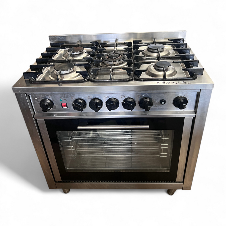 EKA 5 Burner Range Cooker With Electric Oven