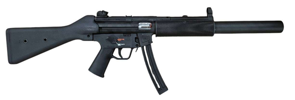H&K MP5 Fixed Stock | Rifle | 16.1” Barrel | 22LR | 25 Rounds | Fixed